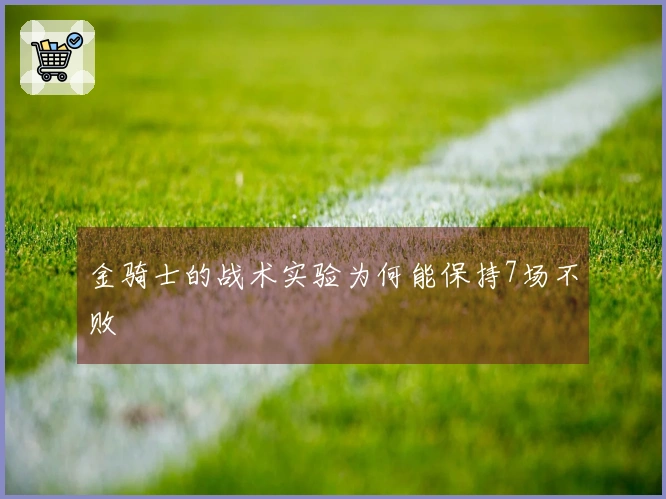 金骑士的战术实验为何能保持7场不败